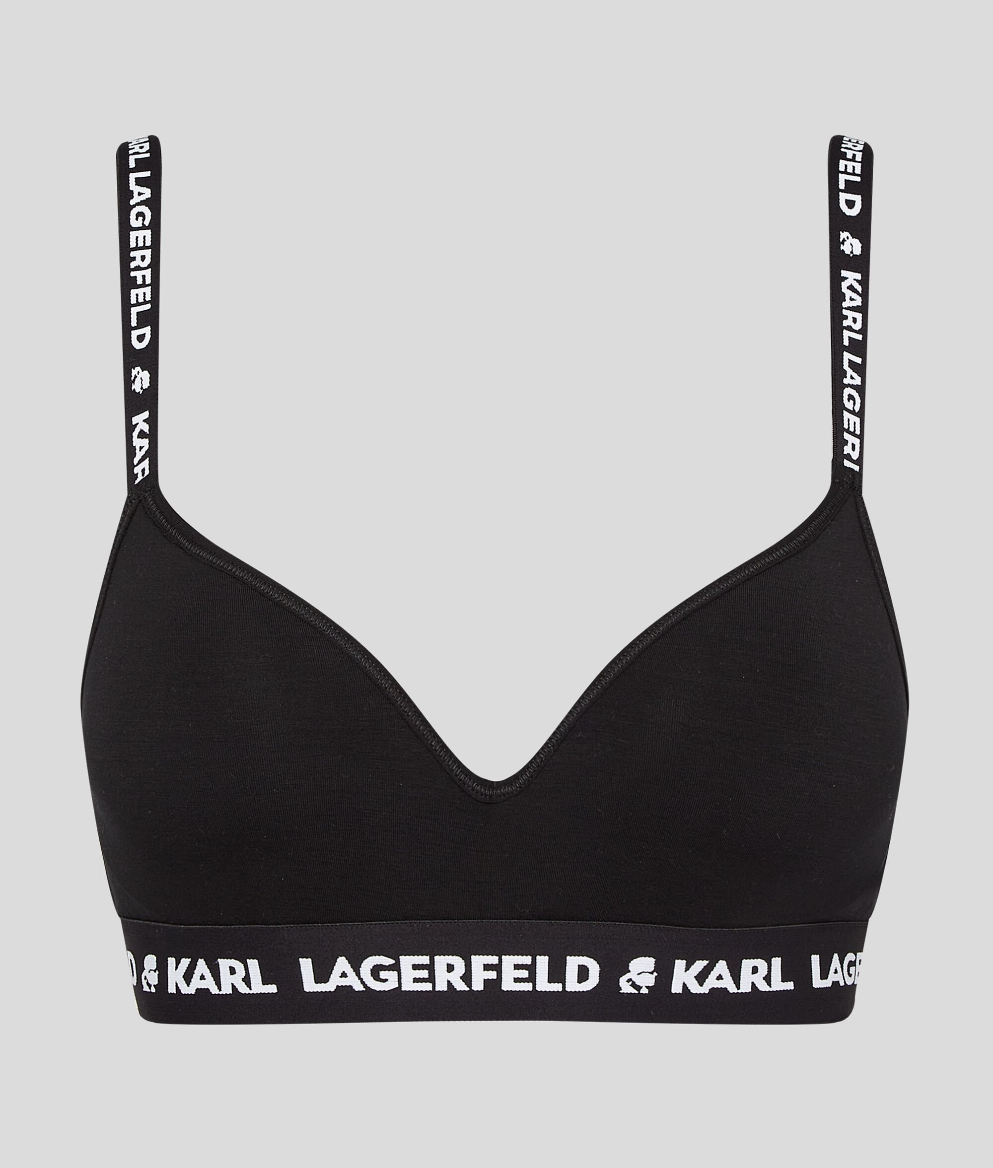 (image for) Environmentally Friendly KARL LOGO PADDED BRA